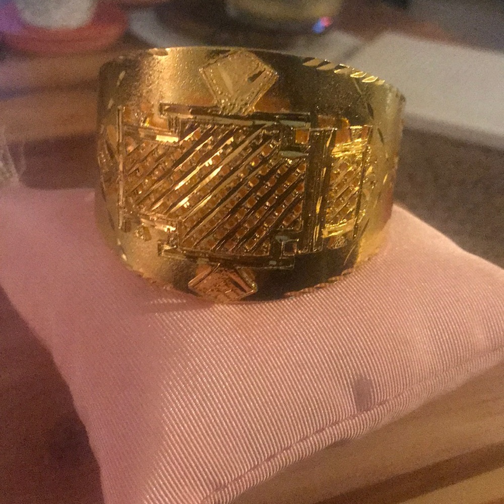 NEW Gold cuff bracelet